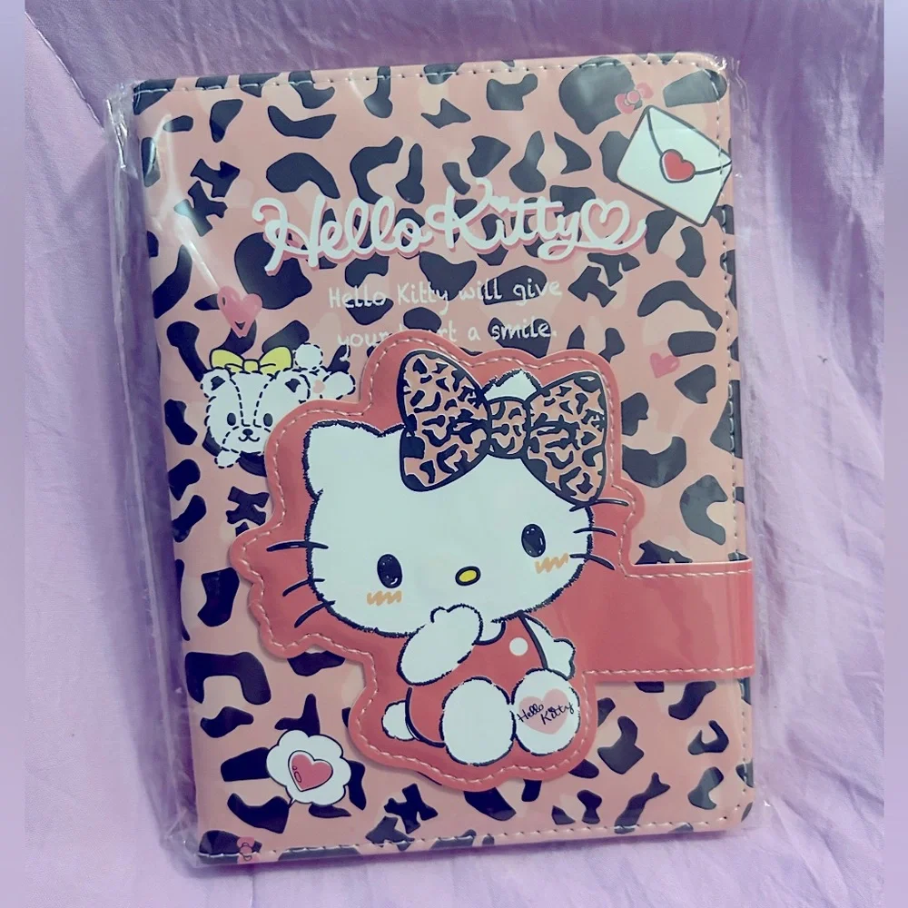 Hello Kitty Pink Leopard Notebook